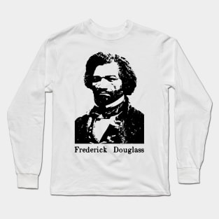 Frederick Douglass Portrait Long Sleeve T-Shirt